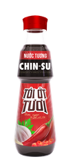 [THÙNG 24 CHAI] Chin-su Nước Tương Tỏi Ớt Chai 330ml