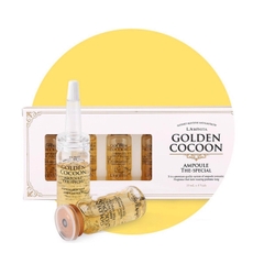 Set 4 lọ tinh chất kén tằm vàng La Bonita Golden Cocoon Ampoule The-Special 10ml x 4