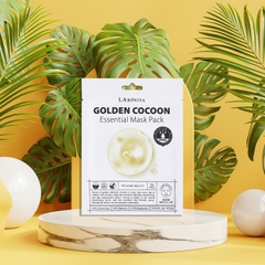 Mặt nạ dưỡng ẩm sáng da cải thiện nếp nhăn La Bonita Golden Cocoon Essential Mask Pack 20g