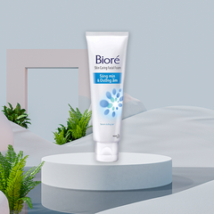 Sữa rửa mặt Bioré Skin Caring Facial Foam sáng mịn và dưỡng ẩm 100g