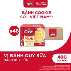 [THÙNG 48] Cosy Marie Bánh Quy Sữa Hộp 40g