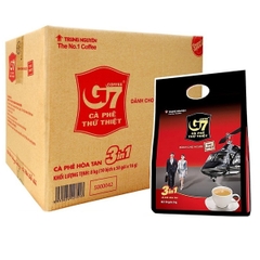 [THÙNG 10 TÚI] G7 Cà Phê Hòa Tan 3in1 Túi 800g (50 gói x 16g)