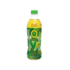 [Thùng 24 chai] Không Độ Trà Xanh Vị Chanh Chai 455ml