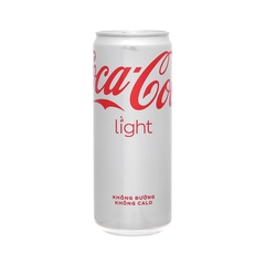 [KHAY 24 LON] Coca-Cola Nước Ngọt Light Lon 320ml