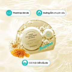 Mặt nạ BANOBAGI Super Collagen Mask 24K Gold miếng 30g
