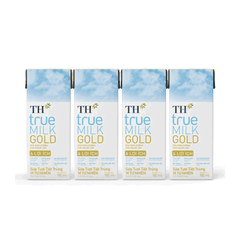 Lốc Sữa Tươi Dinh Dưỡng Dành Cho Người Lớn Tuổi TH true MILK GOLD Vị Tự Nhiên 180 ml