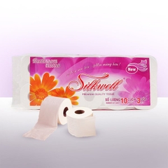 [HN] Giấy vệ sinh Silkwell 10 cuộn tím