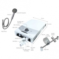 Máy Nước Nóng ARISTON 4.5kW SM45E-VN(TRỰC TIẾP, KHÔNG BƠM)