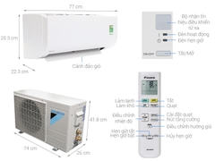DAIKIN-FTF35UV1V/RF35UV1V(1,5HP)-MONO