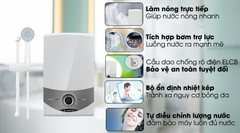 Máy nước nóng Ariston SM45PE(CÓ BƠM)-TRỰC TIẾP