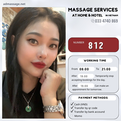NUMBER 812: MASSAGE AT HOME HO CHI MINH VIETNAM