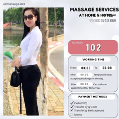 NUMBER 102: MASSAGE AT HOME HA NOI VIETNAM