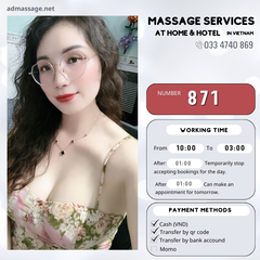 NUMBER 871: MASSAGE AT HOME HO CHI MINH VIETNAM