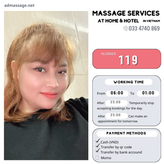 NUMBER 119: MASSAGE AT HOME HA NOI VIETNAM