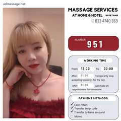 NUMBER 951: MASSAGE AT HOME HO CHI MINH VIETNAM