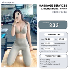 NUMBER 832: MASSAGE AT HOME HO CHI MINH VIETNAM