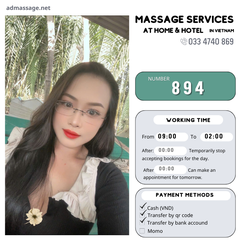 NUMBER 894: MASSAGE AT HOME HO CHI MINH VIETNAM