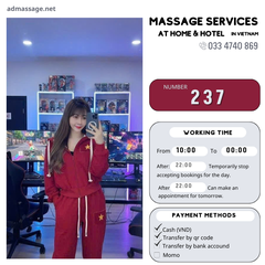 NUMBER 237: MASSAGE AT HOME HA NOI VIETNAM