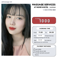 NUMBER 1000: MASSAGE AT HOME HO CHI MINH VIETNAM