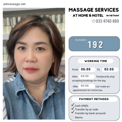 NUMBER 192: MASSAGE AT HOME HA NOI VIETNAM