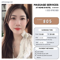 NUMBER 805: MASSAGE AT HOME HO CHI MINH VIETNAM