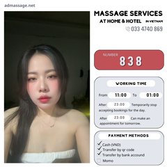 NUMBER 838: MASSAGE AT HOME HO CHI MINH VIETNAM