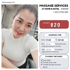 NUMBER 820: MASSAGE AT HOME HO CHI MINH VIETNAM