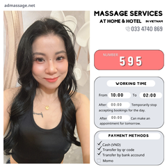 Number 595: MASSAGE SERVICES AT HOME AND HOTEL IN DA NANG (VIETNAM)