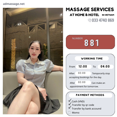 NUMBER 881: MASSAGE AT HOME HO CHI MINH VIETNAM