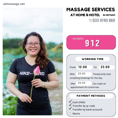 Number 912: MASSAGE SERVICES AT HOME AND HOTEL IN HO CHI MINH CITY