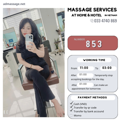 NUMBER 853: MASSAGE AT HOME HO CHI MINH VIETNAM