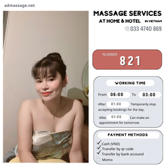 NUMBER 821: MASSAGE AT HOME HO CHI MINH VIETNAM