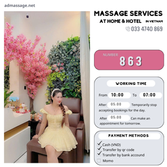 NUMBER 863: MASSAGE AT HOME HO CHI MINH VIETNAM