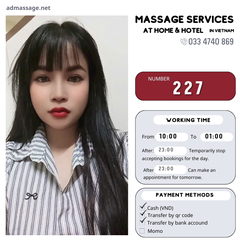 NUMBER 227: MASSAGE AT HOME HA NOI VIETNAM