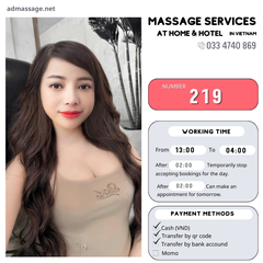 NUMBER 219: MASSAGE AT HOME HA NOI VIETNAM