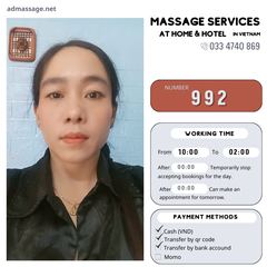 NUMBER 992: MASSAGE AT HOME HO CHI MINH VIETNAM