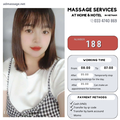 NUMBER 188: MASSAGE AT HOME HA NOI VIETNAM