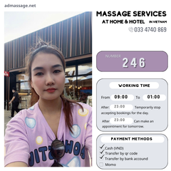 NUMBER 246: MASSAGE AT HOME HA NOI VIETNAM