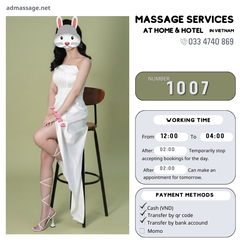 NUMBER 1007: MASSAGE AT HOME HO CHI MINH VIETNAM