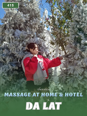 NUMBER 415: MASSAGE IN HOME DALAT (at home, apartment, hotel…)