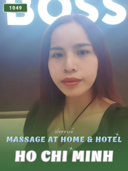 NUMBER 1049: MASSAGE AT HOME HO CHI MINH CITY (at home, apartment, hotel…)