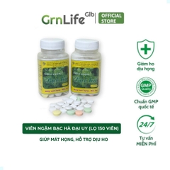 Viên ngậm bạc hà Đại Uy (Hộp 150 viên) - Giúp mát họng, dịu ho