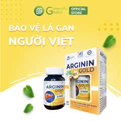 Viên uống bổ gan GrnLife Arginin Gold  - Hỗ trợ tăng cường chức năng gan, thanh nhiệt, giải độc gan