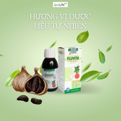 Siro ho cảm cúm Xuyên Tâm Liên FLUVITA Greenlife - Hỗ trợ giảm viêm hô hấp, tăng sức đề kháng