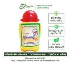 Viên Ngậm Vitamin C doremon- Đại Uy (50 viên) - Tăng cường sức đề kháng cho trẻ