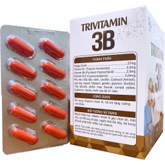 Vitamin B tổng hợp Đại Uy - TriVitamin 3B (Hộp 100 viên nang mềm)