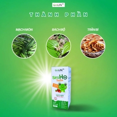 Siro ho trẻ em Grnlife - Hỗ trợ giảm ho, giúp bổ phế, tăng cường hệ miễn dịch (Chai 100ml)