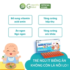 Combo CAO LỚN cho bé GrnLife - Giúp trẻ tăng chiều cao, thèm ăn, ngủ ngon và phát triển toàn diện