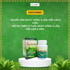Viên KIM TIỀN THẢO chính hãng Đại Uy 100 viên - Giúp lợi tiểu, giảm nguy cơ sỏi thận, tiểu gắt