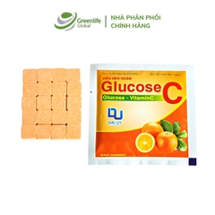 Kẹo ngậm C vitamin - Glucose Đại Uy dễ ăn, bổ sung vitamin, tăng cường đề kháng, tránh chảy máy chân răng
